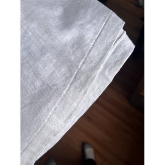 VINTAGE 1980S CHEVY CLUB CAR RALLY WHITE SINGLE STITCH T SHIRT SIZE M STEDMAN - Picture 5 of 6